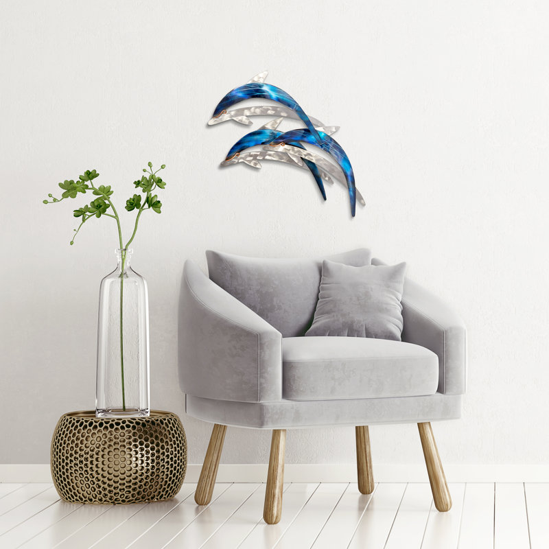 Handmade Coastal Nautical & Beach Wall Decor on Metal