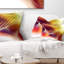  Coussin lombaire abstrait