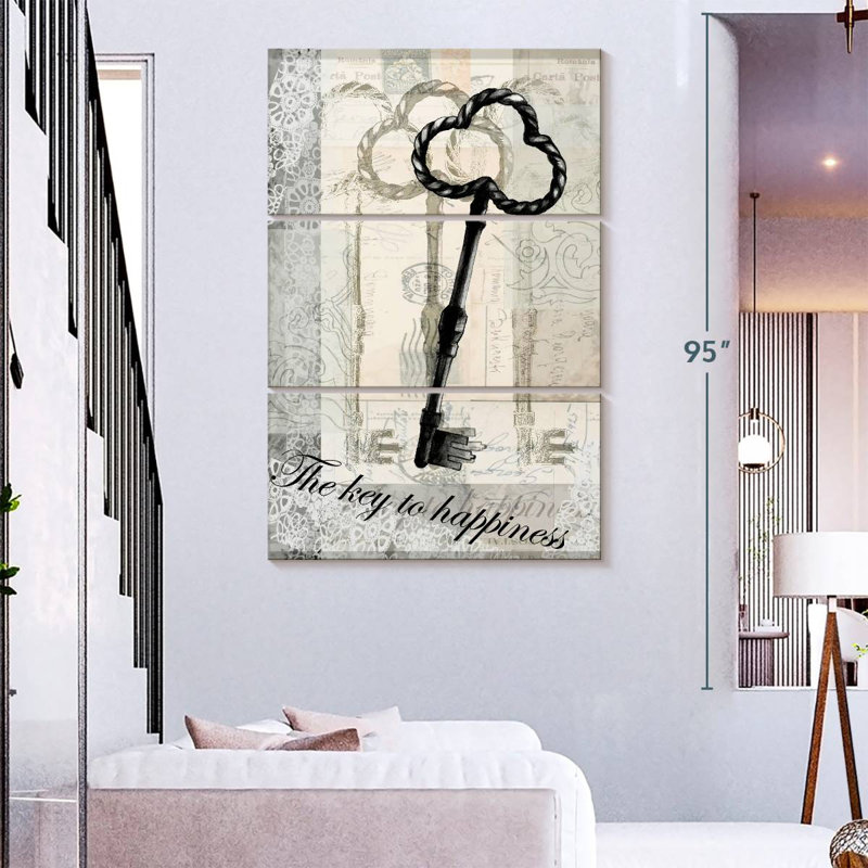 Tergel Key III, 74" H x 48" W