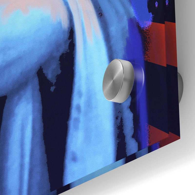 Colorful Christ Acrylic Glass Religious Wall Art
