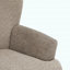 Fauteuil club moderne rembourré Boucle