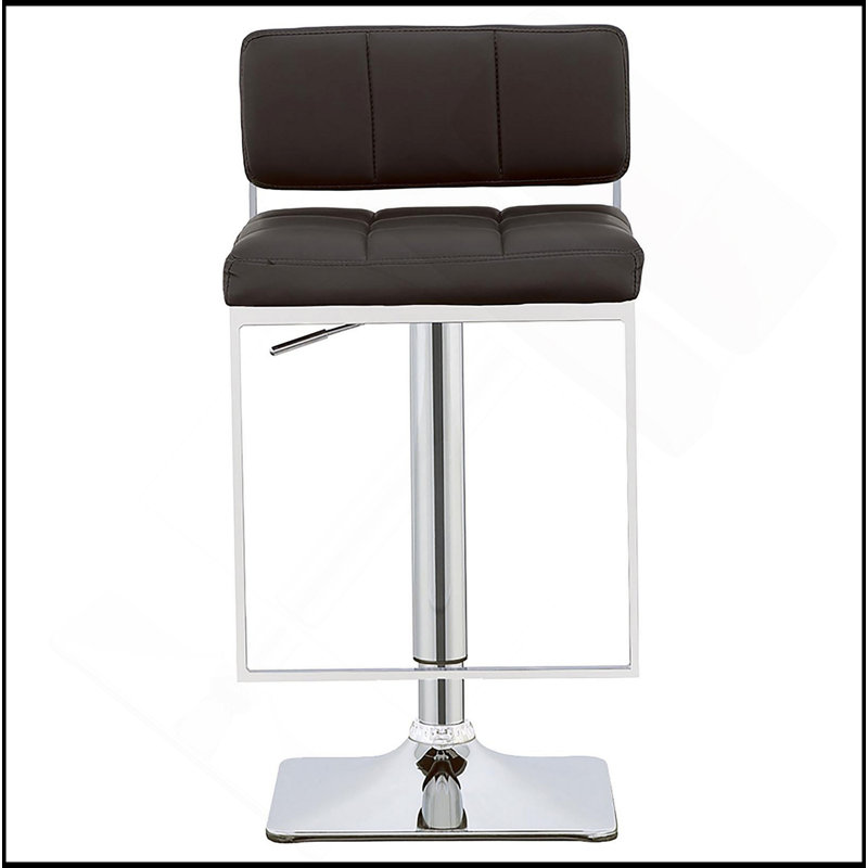  Tabouret de bar réglable, Noir
