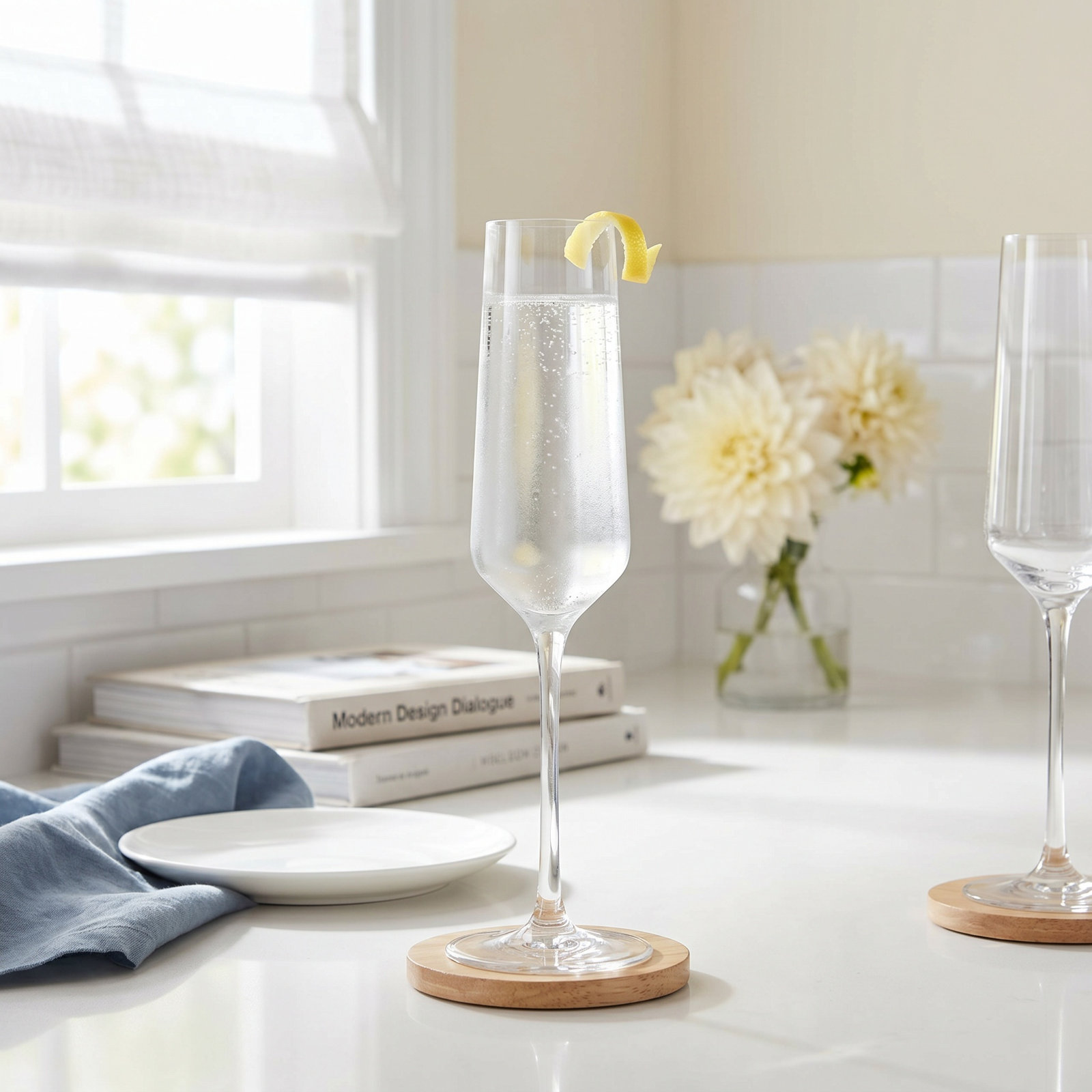 Pure Crystal Champagne Flute
