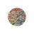 Mixed Color Mixed Striped Woven Base Washable Carpet-913739591