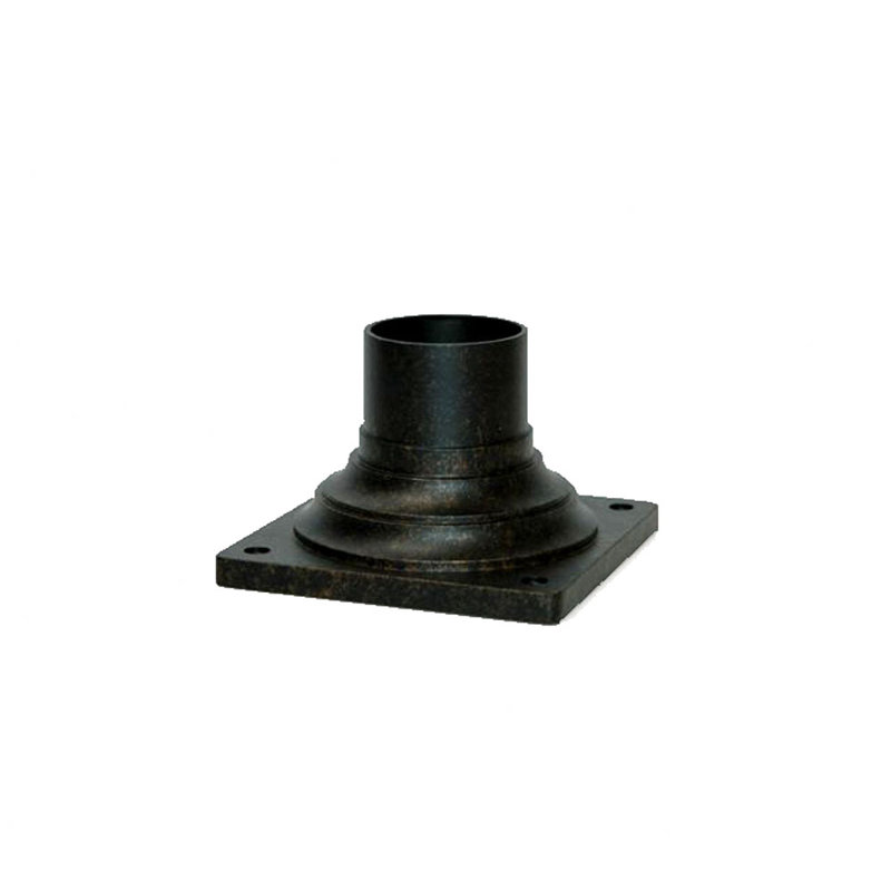 Pier Mount Base, Black Gold