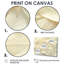 Ivoire, feuilles, collage, feuillage I - feuilles, décoration murale-658658265-658658267-658658261