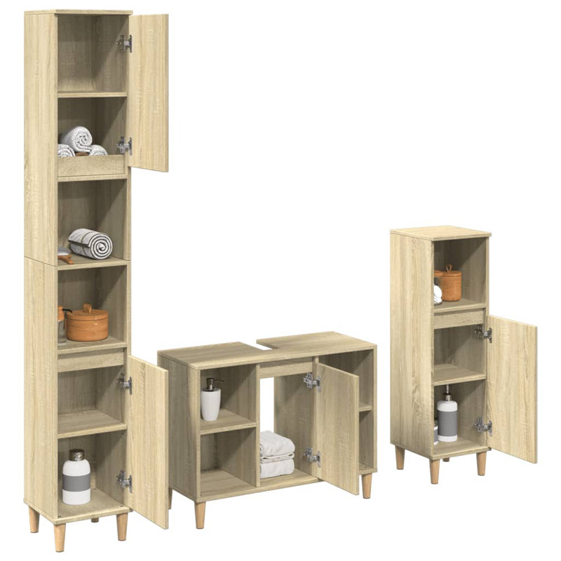 Brishauna Bathroom Storage Furniture Set