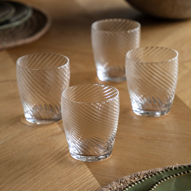 150ml Drinking Glass Set, Clear