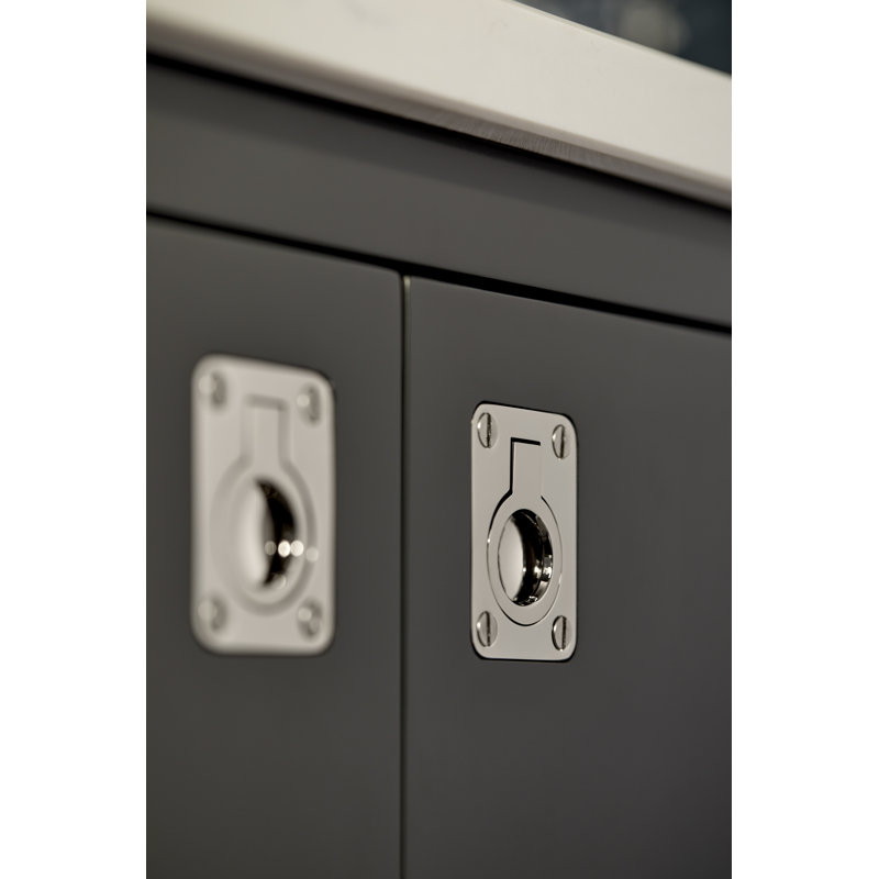Seagrove By Studio McGee 30 in. Bathroom Vanity Cabinet With Sink And Quartz Top, Dark Warm Gray, Dark Warm Gray