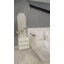 Ensemble de 2 tables de chevet en cuir blanc Hum Humid