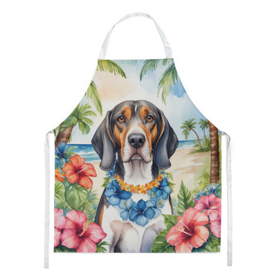 Tablier américain anglais Coonhound Luau