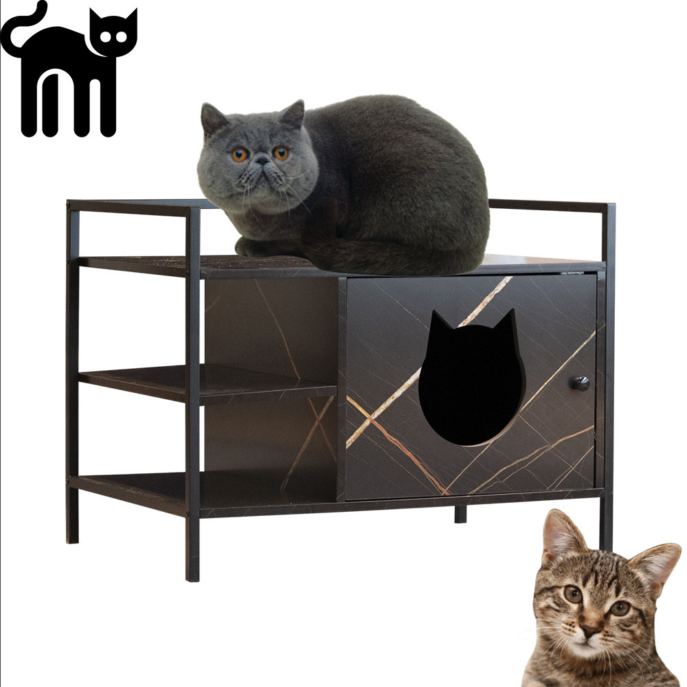 Tucker Murphy Pet™ Cat Litter Box Furniture Hidden Litterbox Enclosures