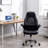 Inbox Zero Adjustable Height and Flip Up PC & Racing Game Chair in Black