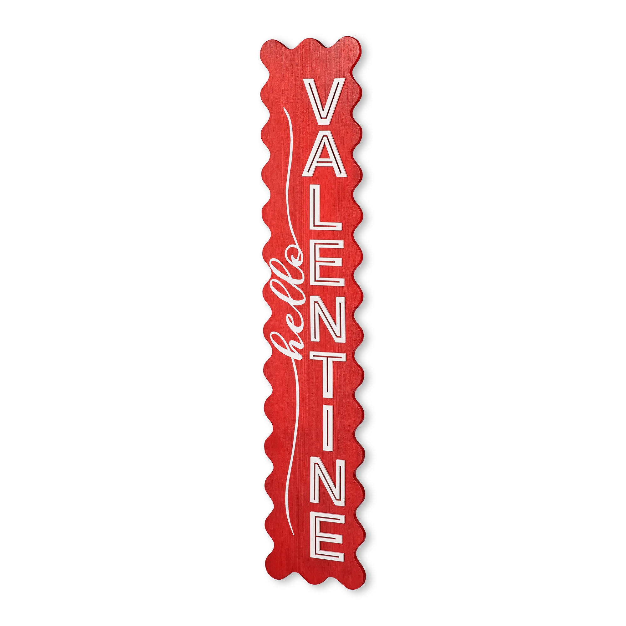 The Holiday Aisle® 42"H Valentine's Wooden "LOVE" House-Shaped Porch Decor & Reviews | Wayfair
