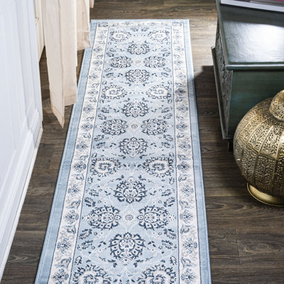 Yeghivart French Cottage Blue/Cream Rug