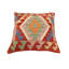 Coussin Kilim Boho Chic George tissé à la main - 20 po x 20 po