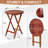 24.In  Round Patio Folding Wood Table-92327981