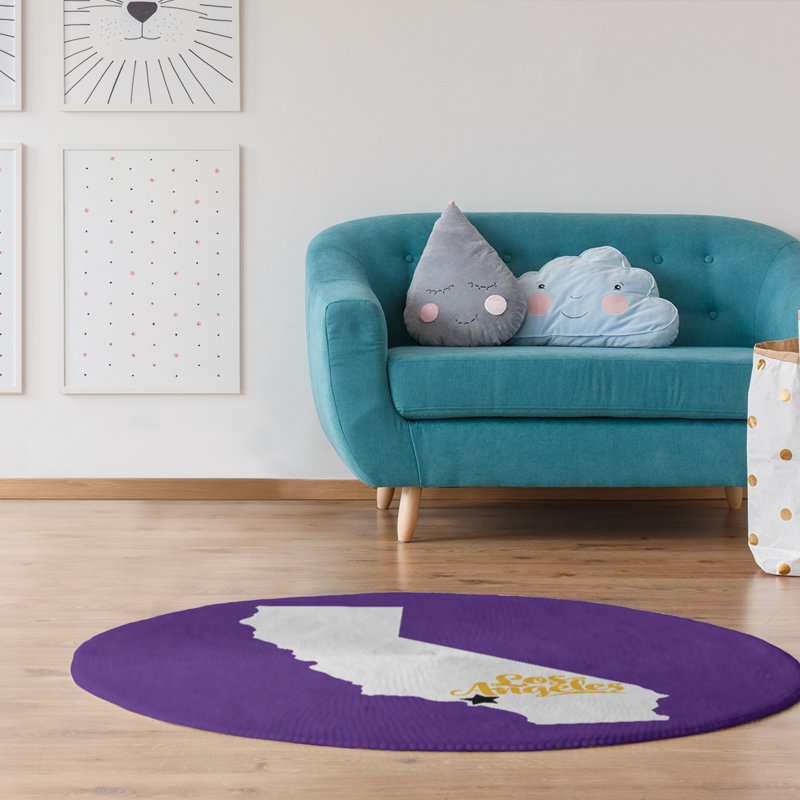 Tapis de los angeles sports couleur poly-chenille