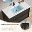 36" MDF Bathroom Vanity Black