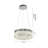 Modern 1 Light LED Crystal Drum Chandelier-605410640-605410652
