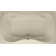 Builder Hourglass 72'' L Soaking Bathtub