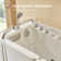 52.5 in. x 26.5 in. Left Drain Quick Fill Walk-In Whirlpool Jetted Bathtub in White/Chrome
