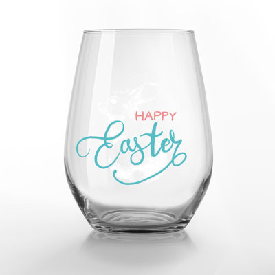 Hifza 15oz. Stemless Wine Glass