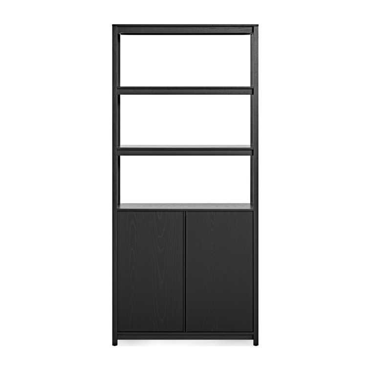 Open Plan Solid Wood Bookcase