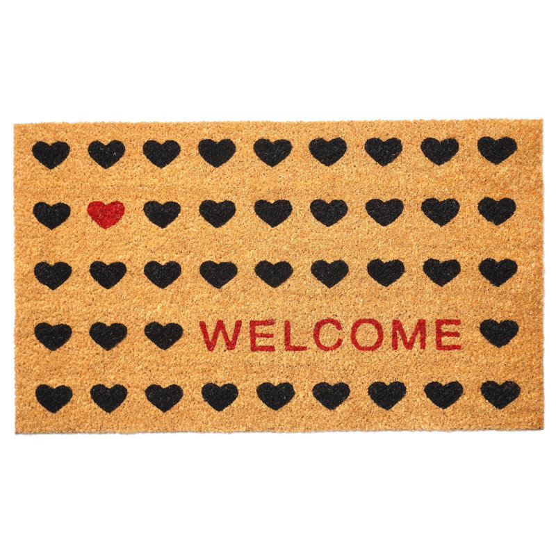 Tapis d'intérieur Heart Heart, L 24 po x L 36 po