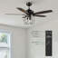 Ventilateur de plafond 52 po Hyeng
