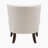 Bousov 26" Modern & Contemporary Accent Chair with Textured Fabric Upholstery, Button-Tufted Back & High-Density Foam Cushions-584060436