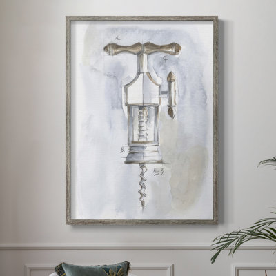 Corkscrew Variety IV Framed Print - Solid Wood
