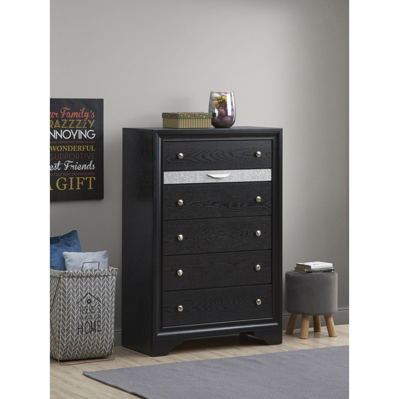 Commode moderne, Noir