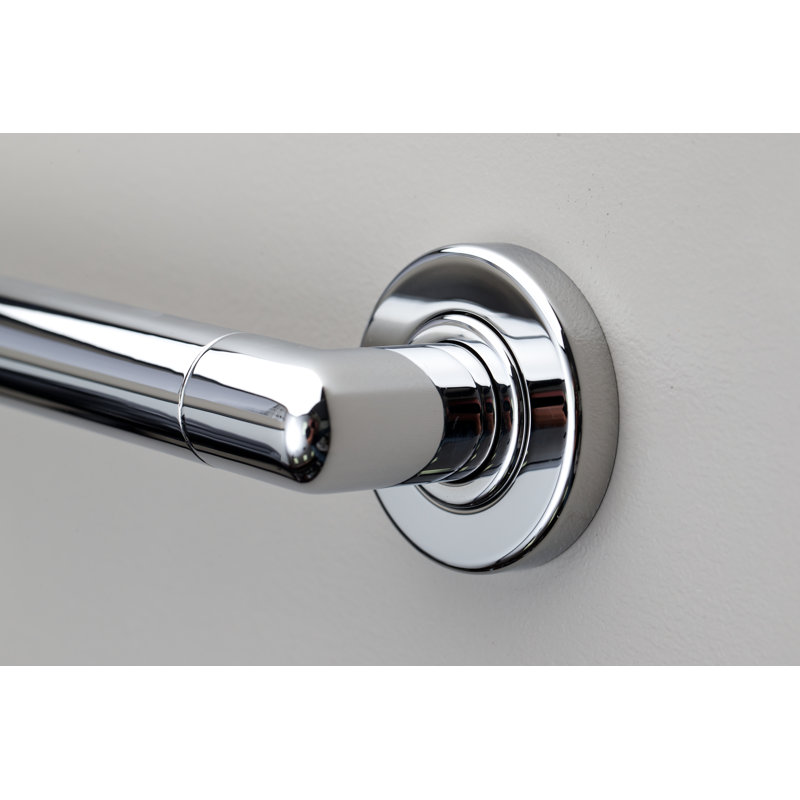 Kubic 42" Grab Bar, Polished Nickel