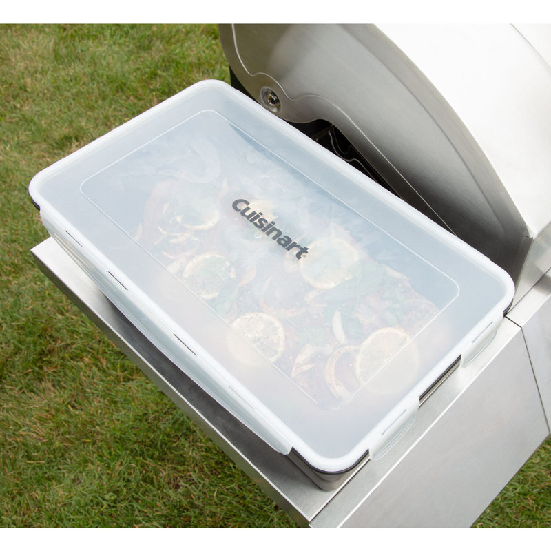 Black BPA-Free XL Collapsible Marinating Container