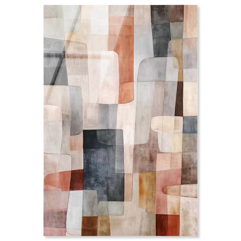 «Liminal Shapes IV», reproduction d'art par Patel, H 15 po x l 10 po