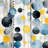 Oceanic bubbles - 32"x32" art on canvas