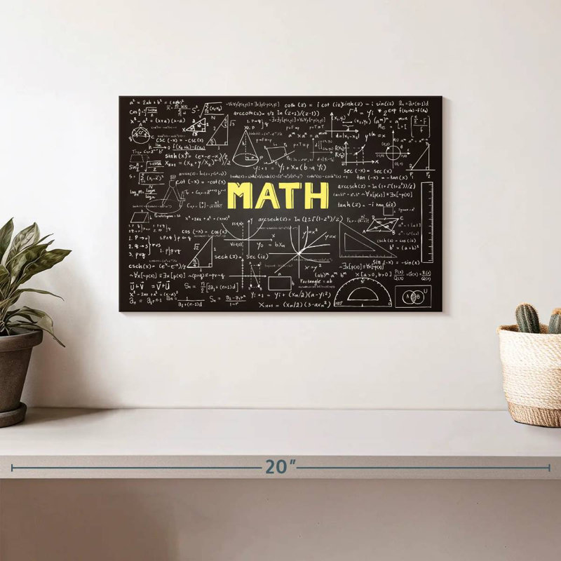 Keiri Math Chalkboard, 8" H x 12" W