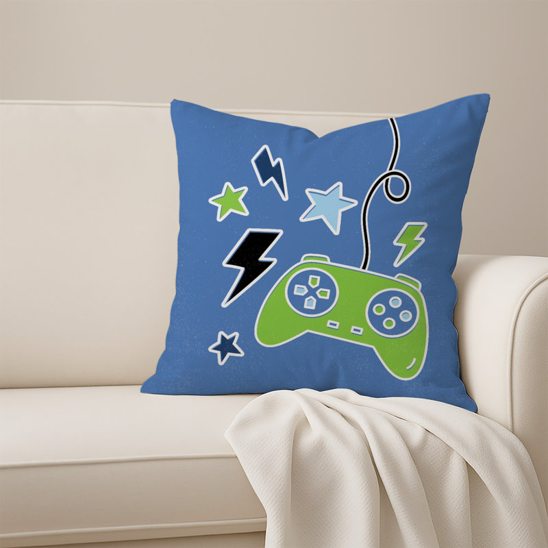Gamer 18 x 18 Spun Poly Pillow
