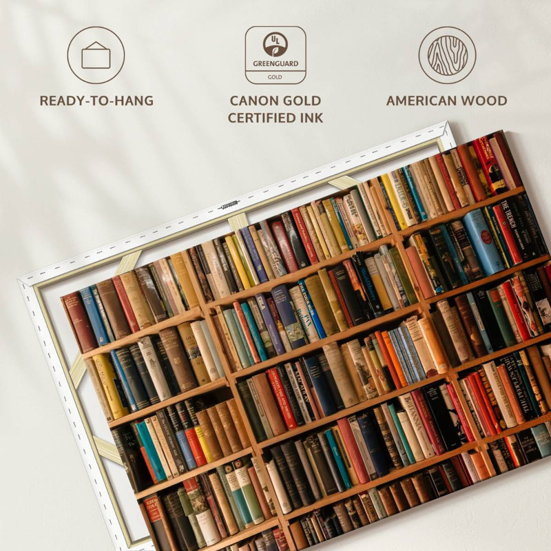 Étagères à livres, H 30 po x l 45 po