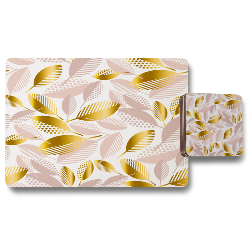 Hiller Wood Floral Placemat