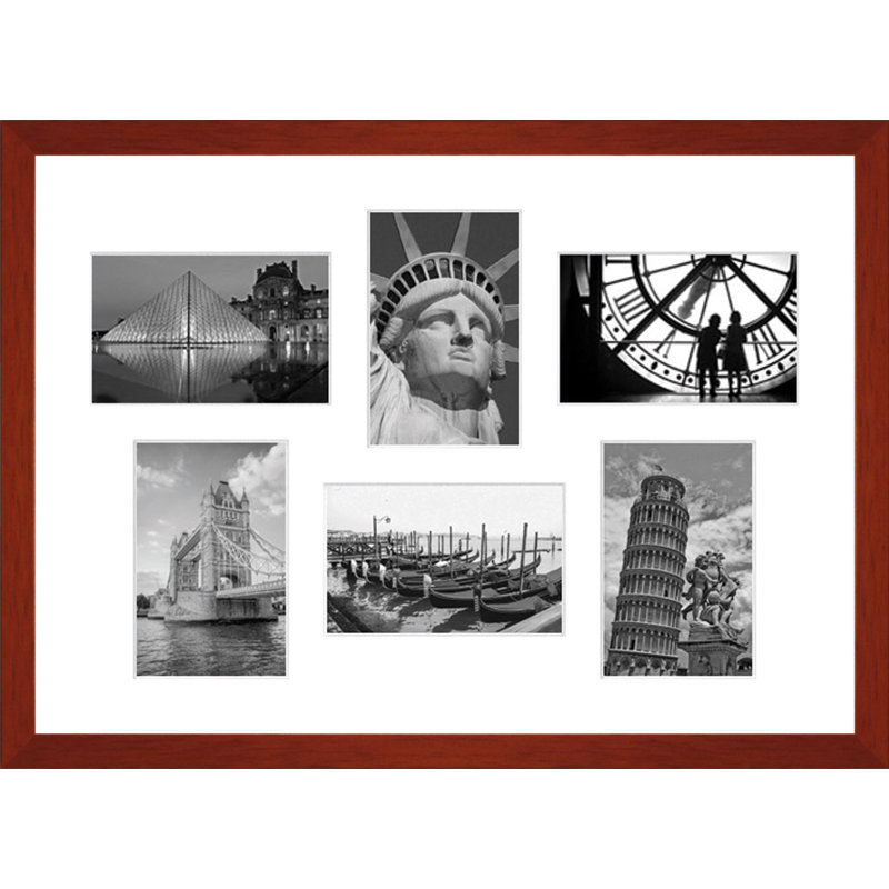 Abdiwahab Wood Picture Frame with Mat, Cil