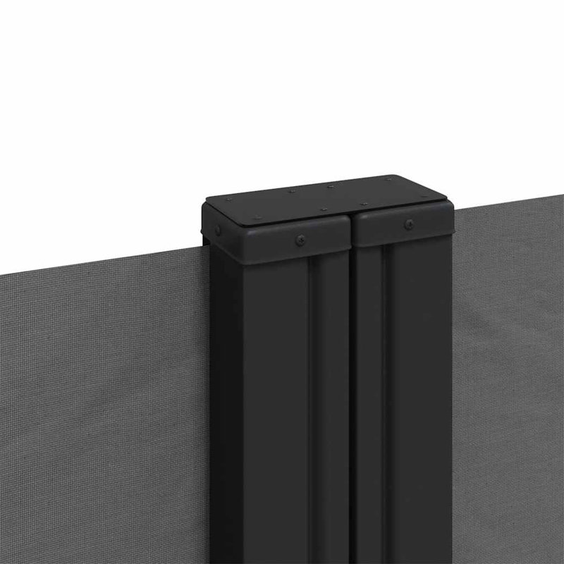 Pare-soleil d'extérieur avec auvent rétractable vidaXL, H 39,4 po x l 236,2 po, Anthracite