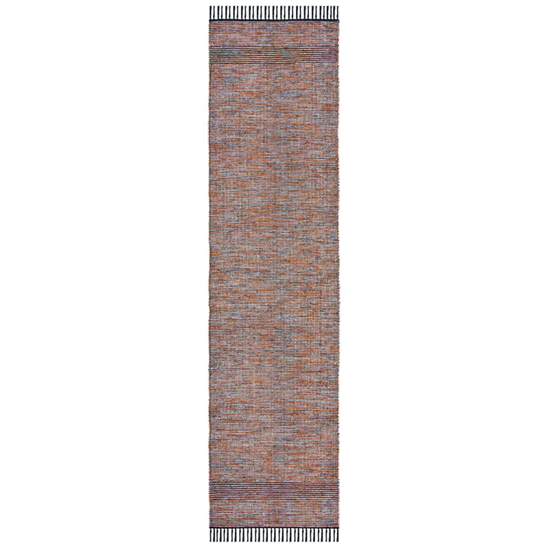 Tapis en coton tissé à la main Montauk, Tapis de couloir 2 pi 3 po x 9 pi