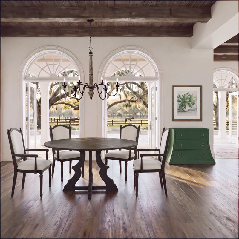 Winthorpe Armchair, Whitewash, Truffle