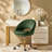 Doreen Velvet Modern Task Chair with Ergonomic Design-1067104125
