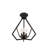 Buckeys 3 - Light Steel Dimmable Geometric Chandelier-1046231310