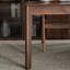 Bureau domestique en L