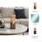  Maputo Medium Candle Holder Glass, Brown-1001270330