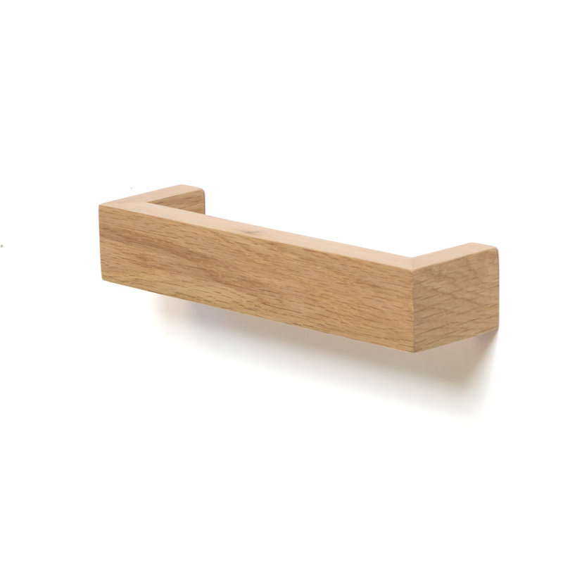 Mendocino 28cm Wood 1 Wall Towel Bar, Natural Oak